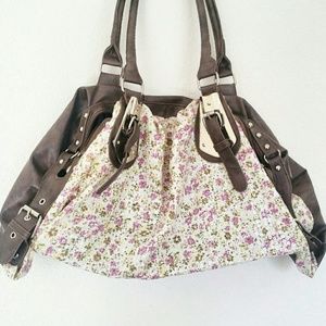 Boho Floral Hobo Purse